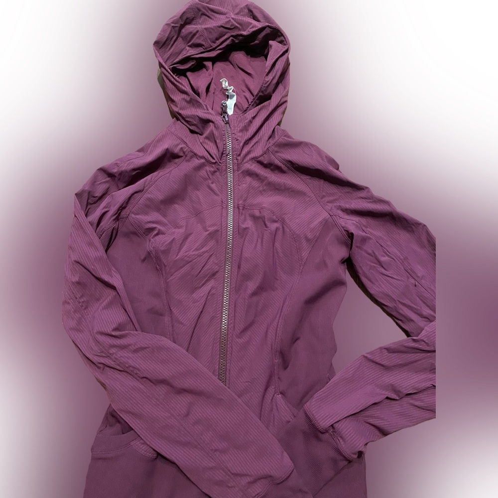 Like New Lululemon Running Jacket. Color: Purple. Size 6